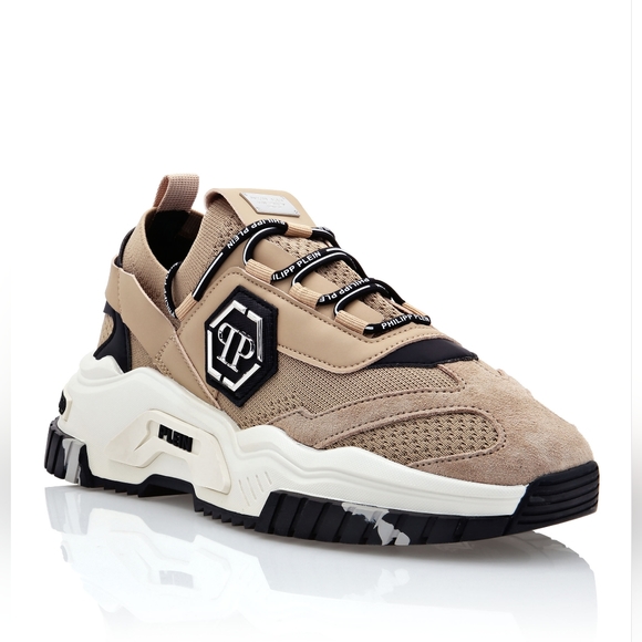 PHILIPP PLEIN PREDATOR TRAINER SNEAKERS - Picture 1 of 4